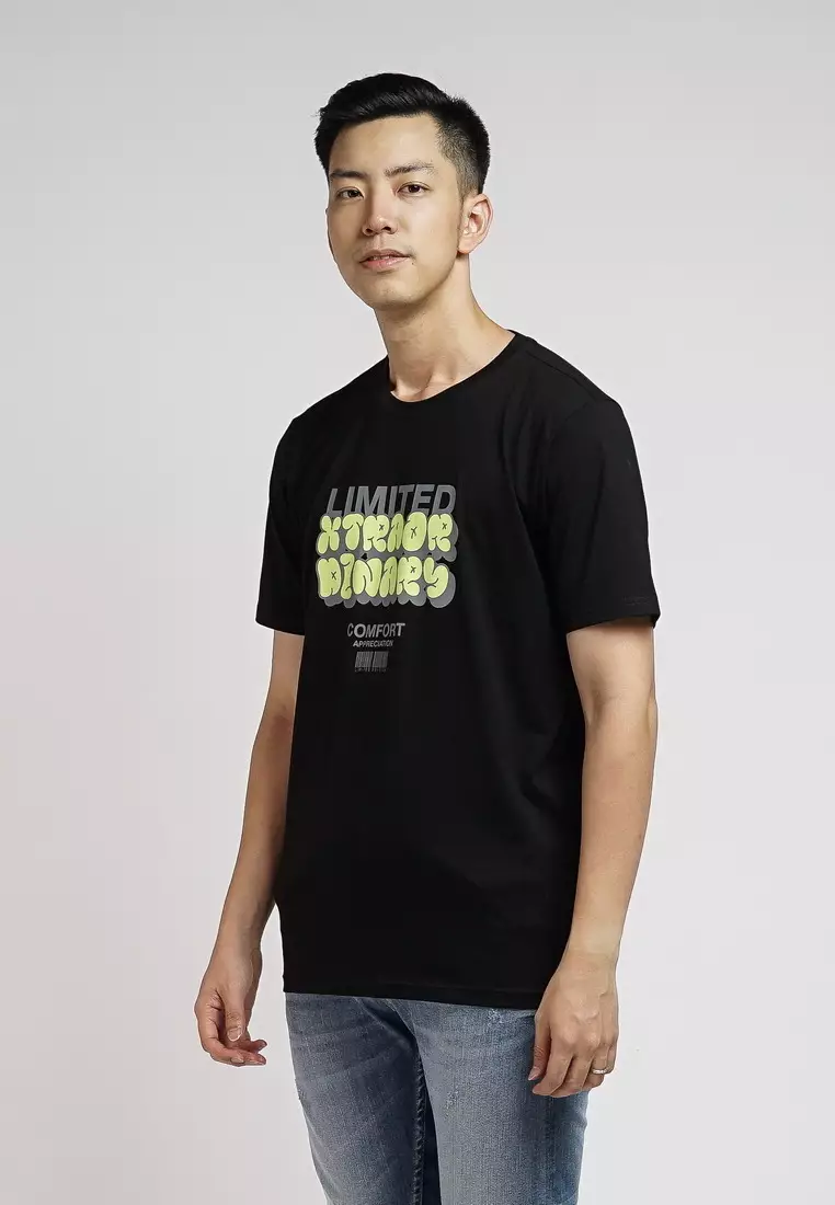 XTRAORDINARY T-Shirt Cotton Spandex Pria 48090