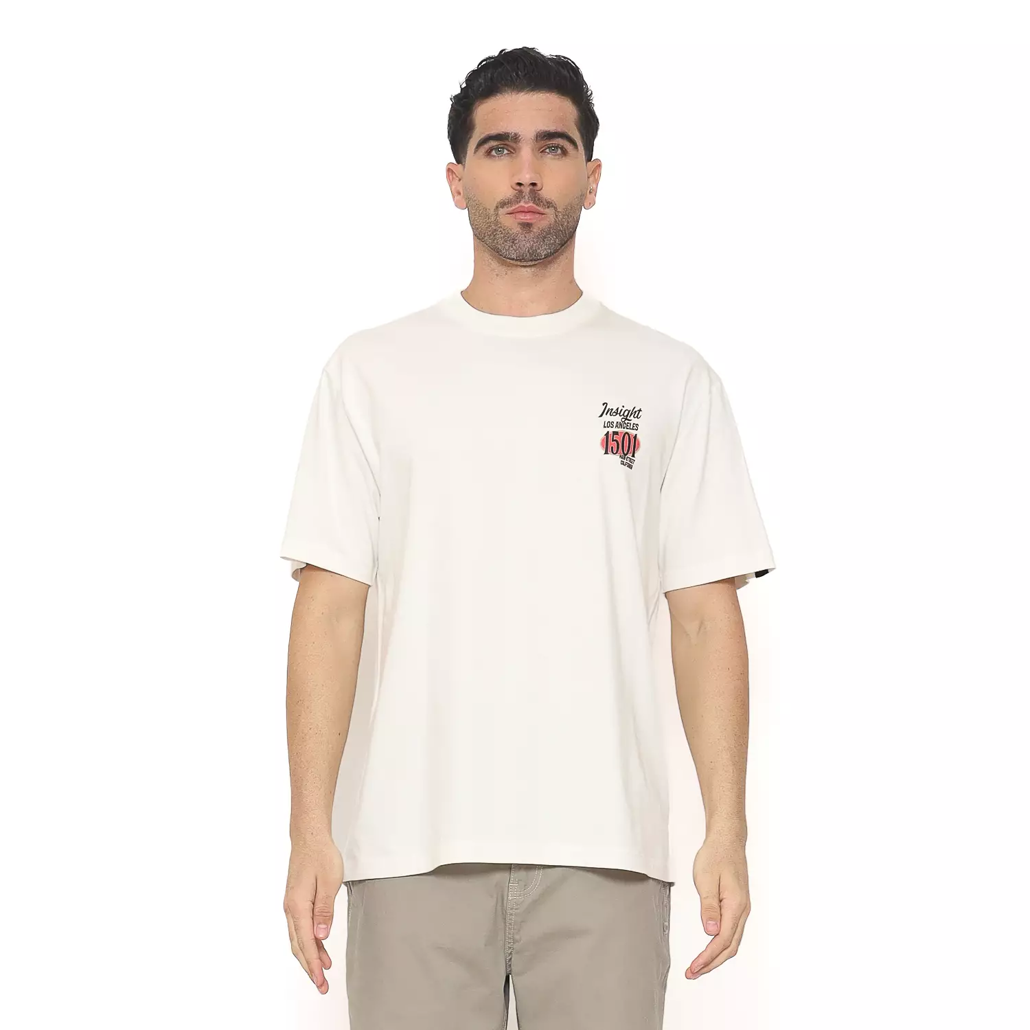 Insight Kaos Lengan Pendek Pria Barley Oversize Planet Surf