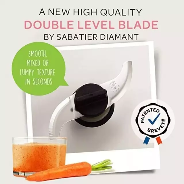 Beaba Babycook Neo Baby Food Maker Night Blue EU - Mesin Memasak MPASI & Makanan Bayi