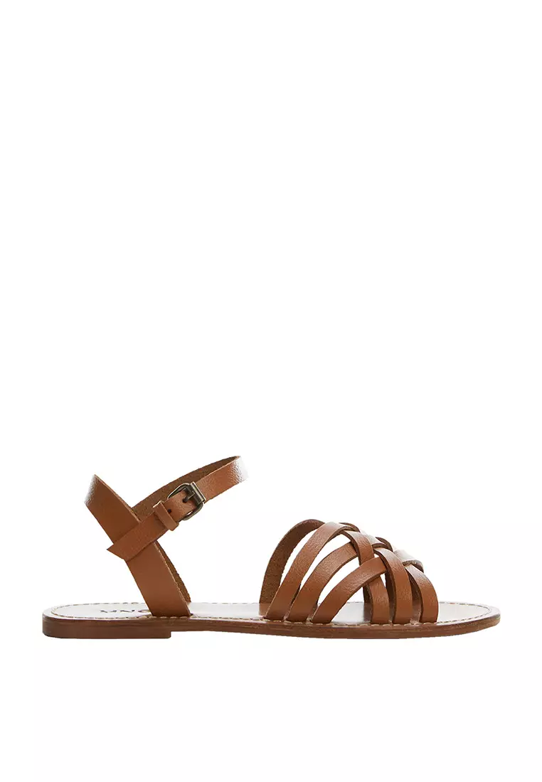 Buy MANGO KIDS Braided Leather Sandals Online ZALORA Malaysia