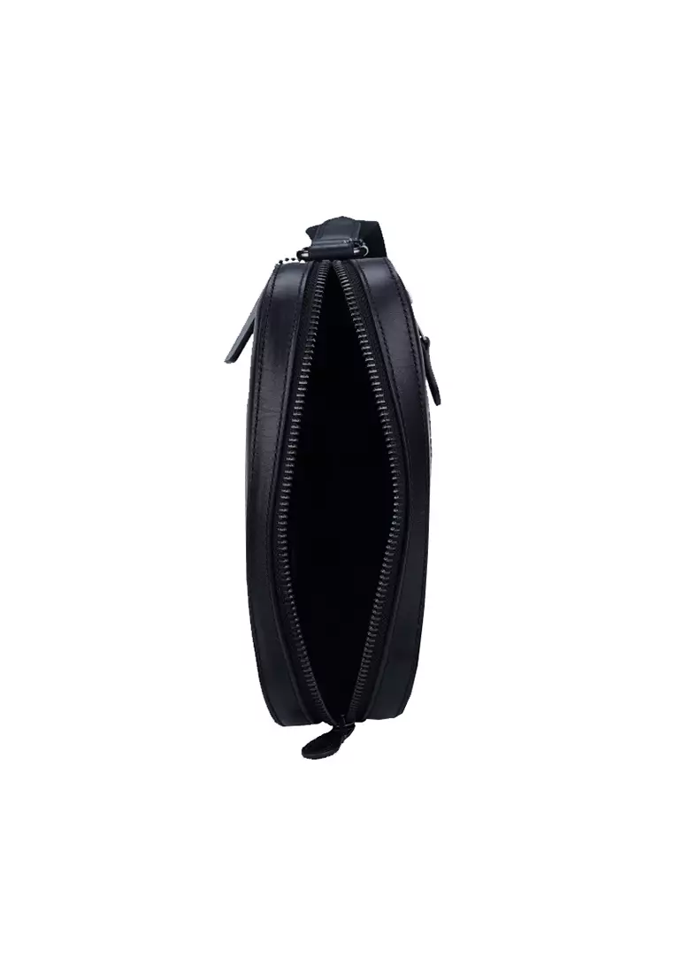 Houston 男士斜挎包黑色4009