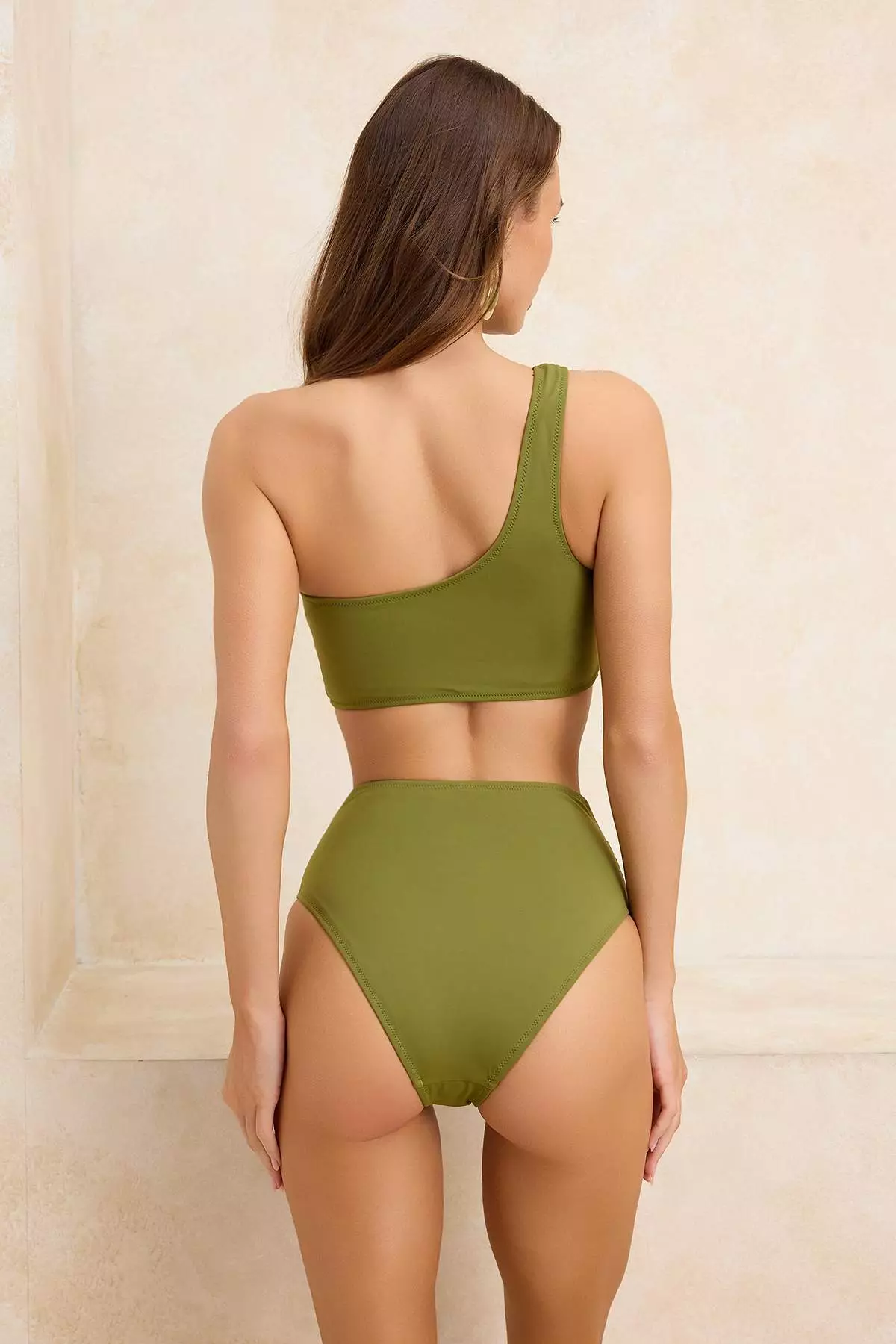 Khaki Accessory Covered Chlorine & Water Resistant Long Lasting Lycra ® Xtra Life Bikini Set Tbess26Bt12