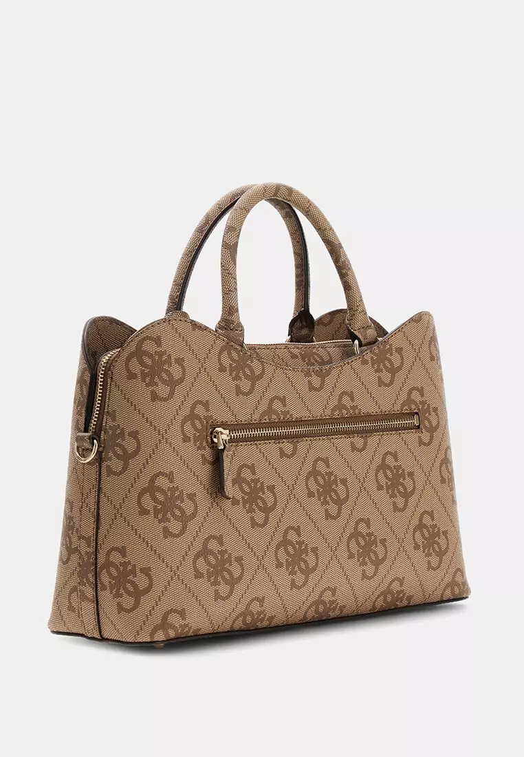 Janie Logo Girlfriend Satchel Bag