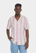 Silas Stripe Bossa Nova Red