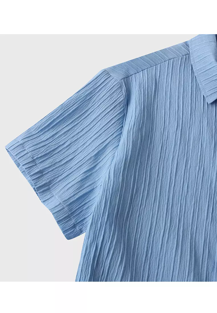 Turn-down Collar Striped Shirt YL-A90