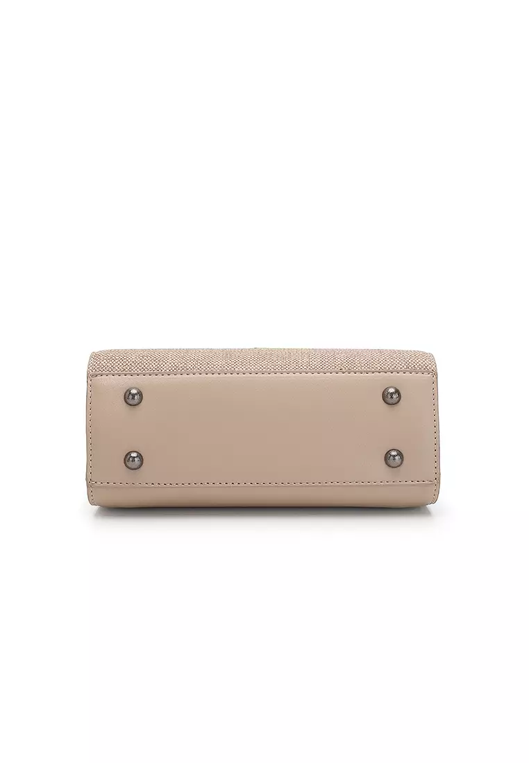 Women's Top Handle Bag / Sling Bag / Crossbody Bag / Shoulder Bag (Tas Tangan Wanita / Tas Selempang Wanita / Tas Bahu Wanita) - Cokelat