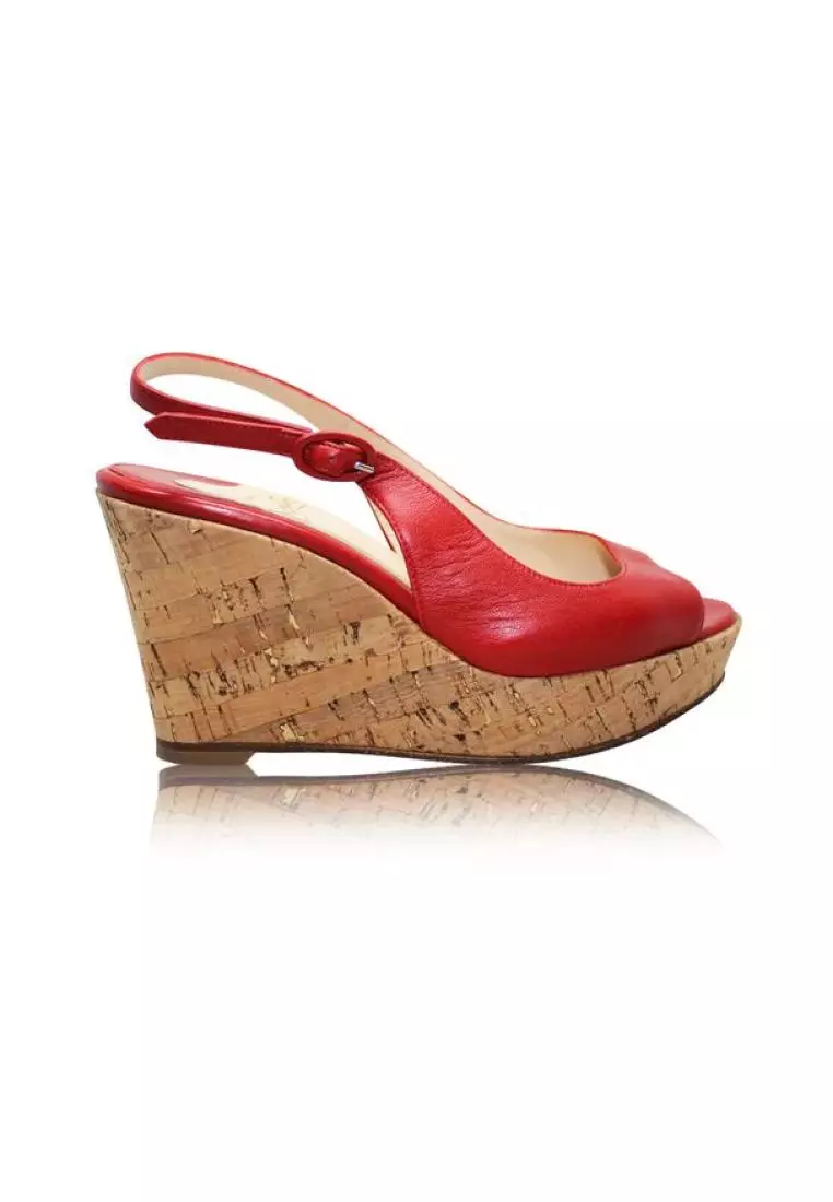 Louboutin cork wedge online
