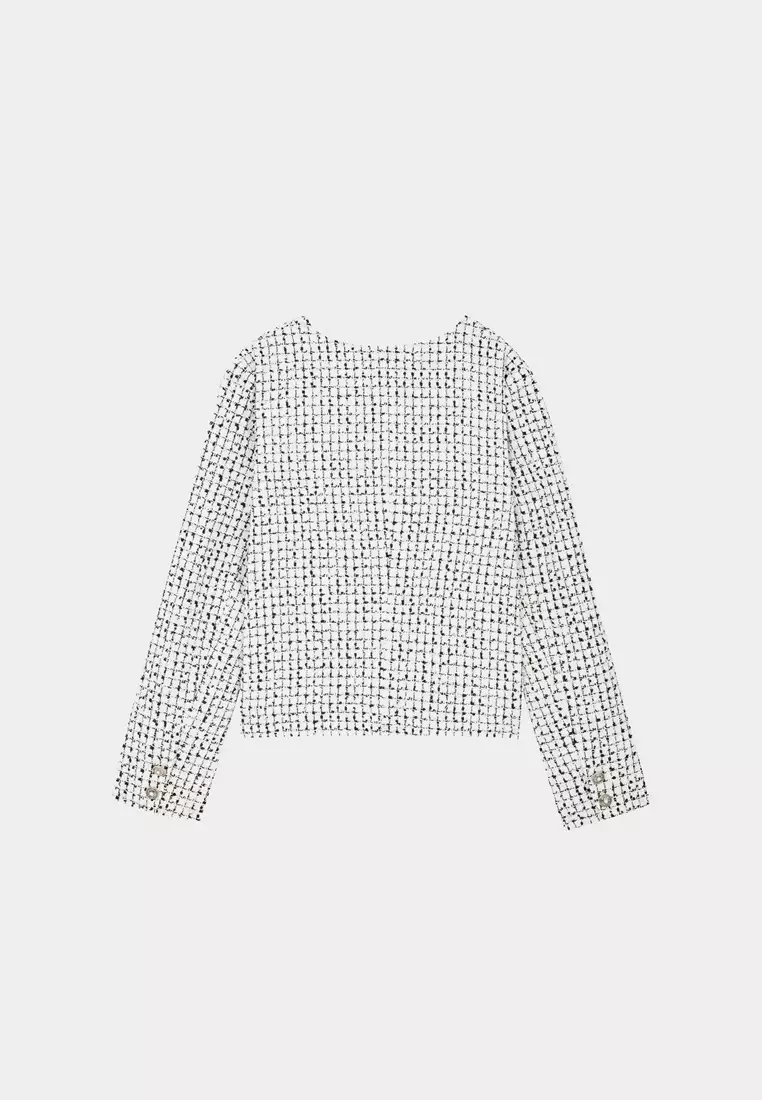 White Tweed Jacket