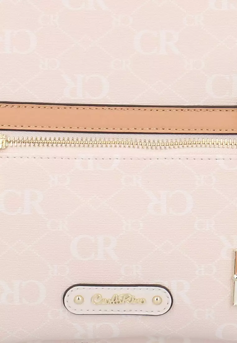 CR Monogram in Cream Backpack - Beige