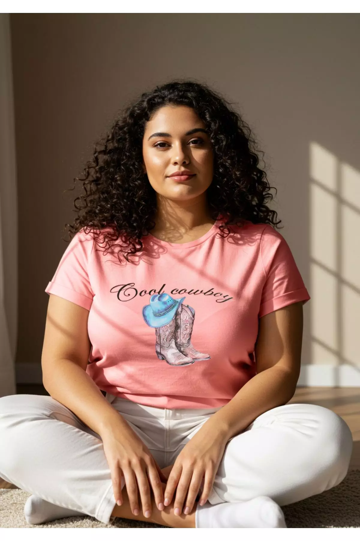 Cowboy Printed T-Shirt