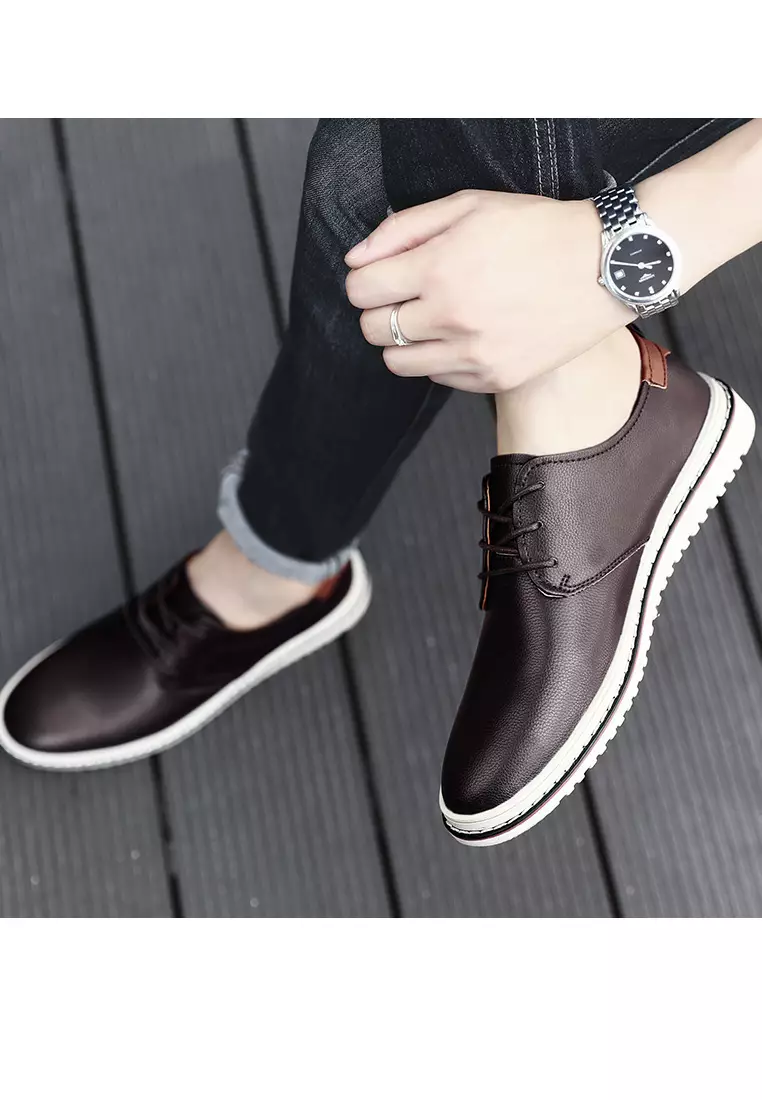 Leather Business Derby Shoes YY8111