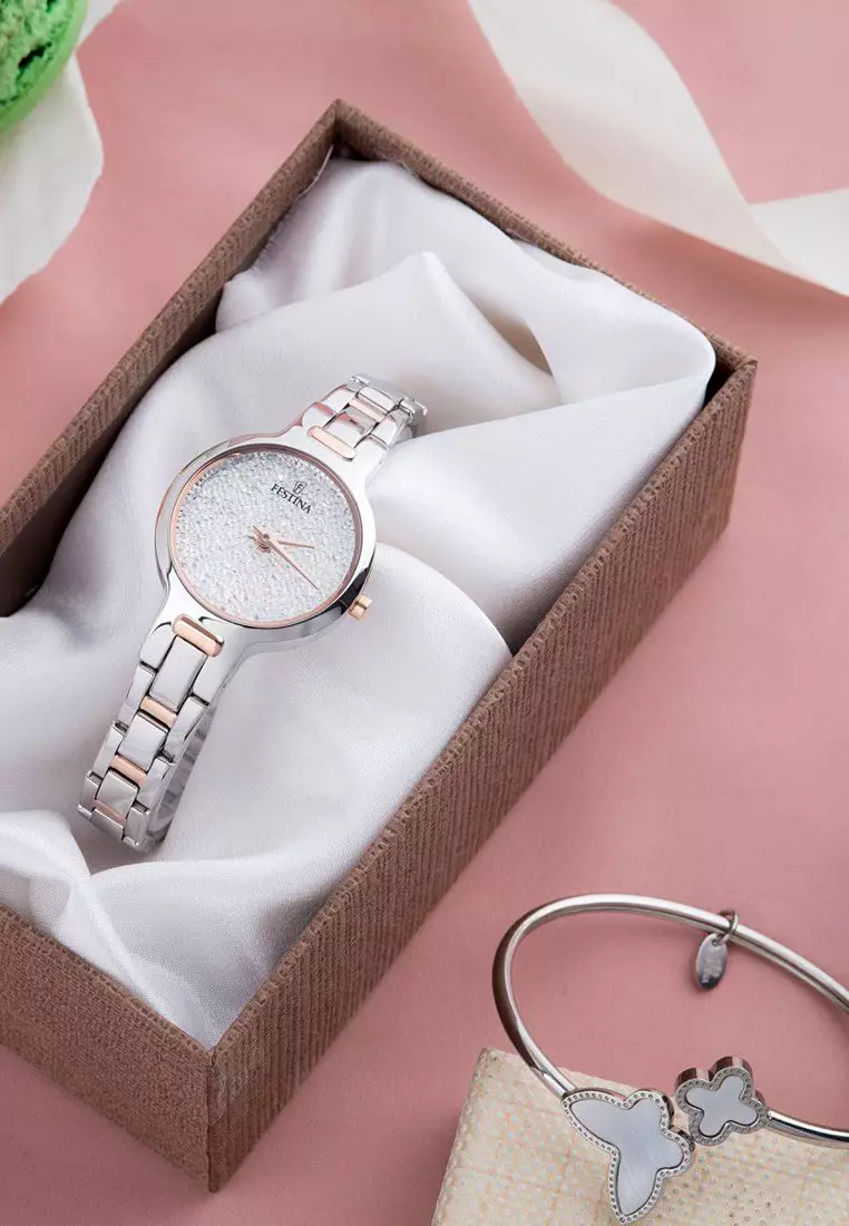 Festina swarovski top crystal watch