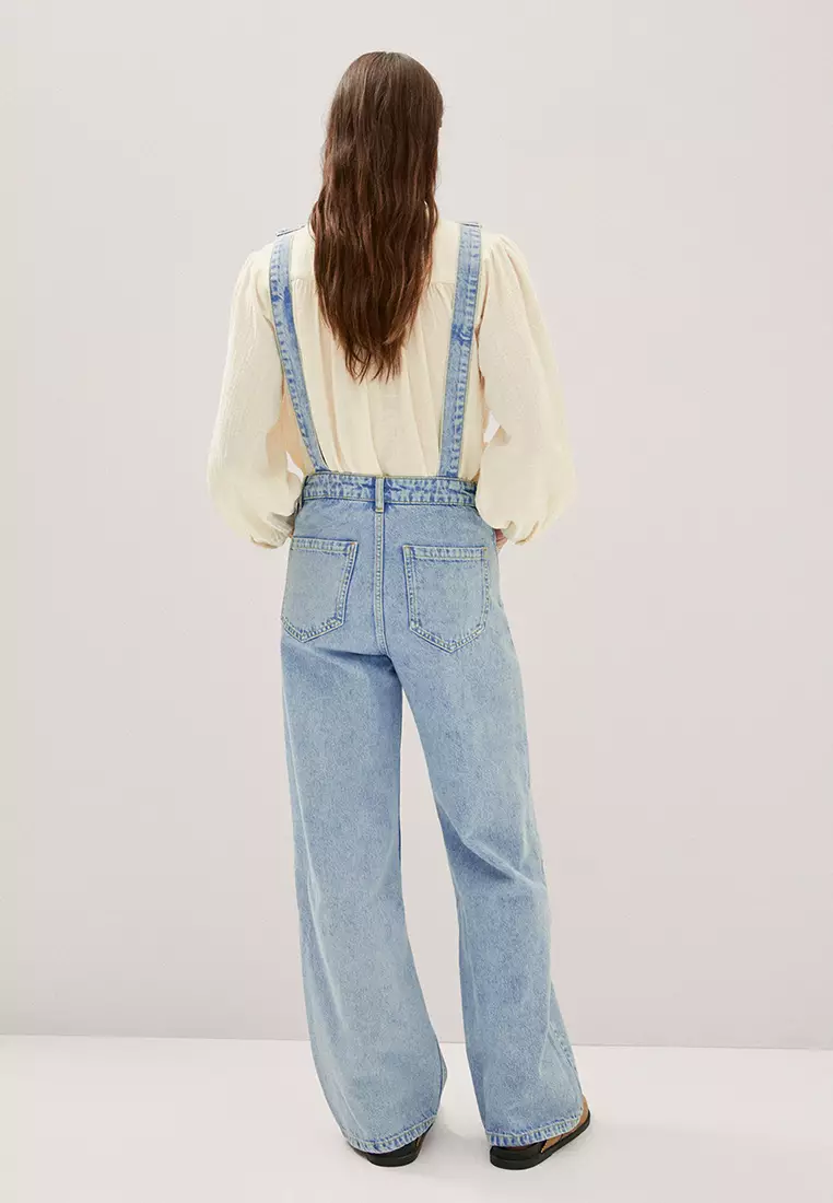 Full Length Denim Dungarees