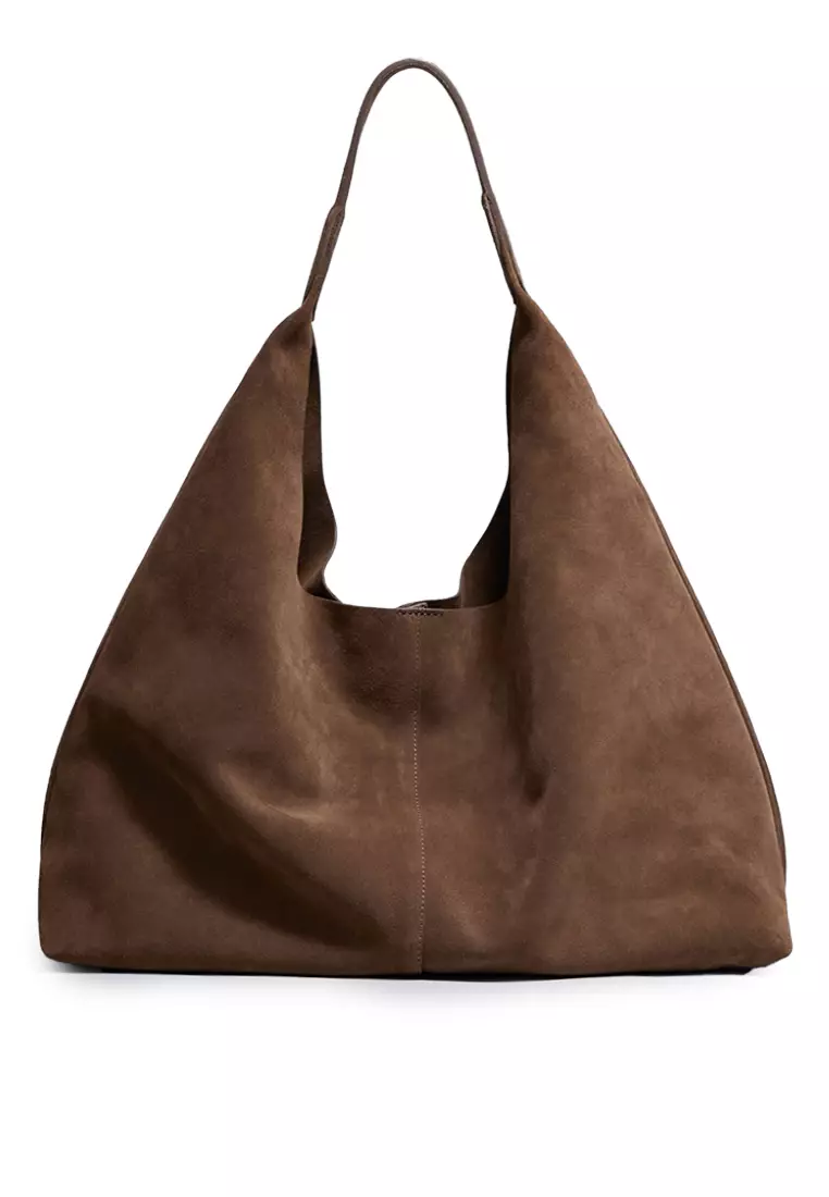 Large Suede Tote