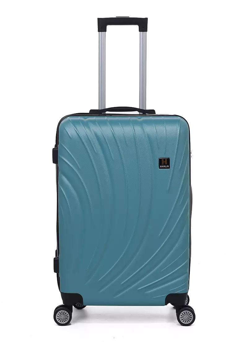 Austin Koper Unisex Size 24 Inch Large Compartment Suitcase Tas Travel Number Code Lock Material Fiber ABS ORIGINAL - Tosca