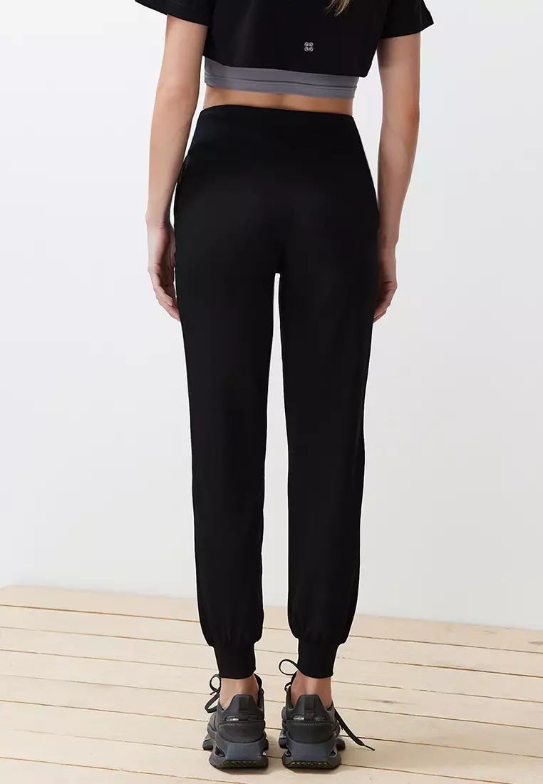 Sporty High Waist Jogger Pants