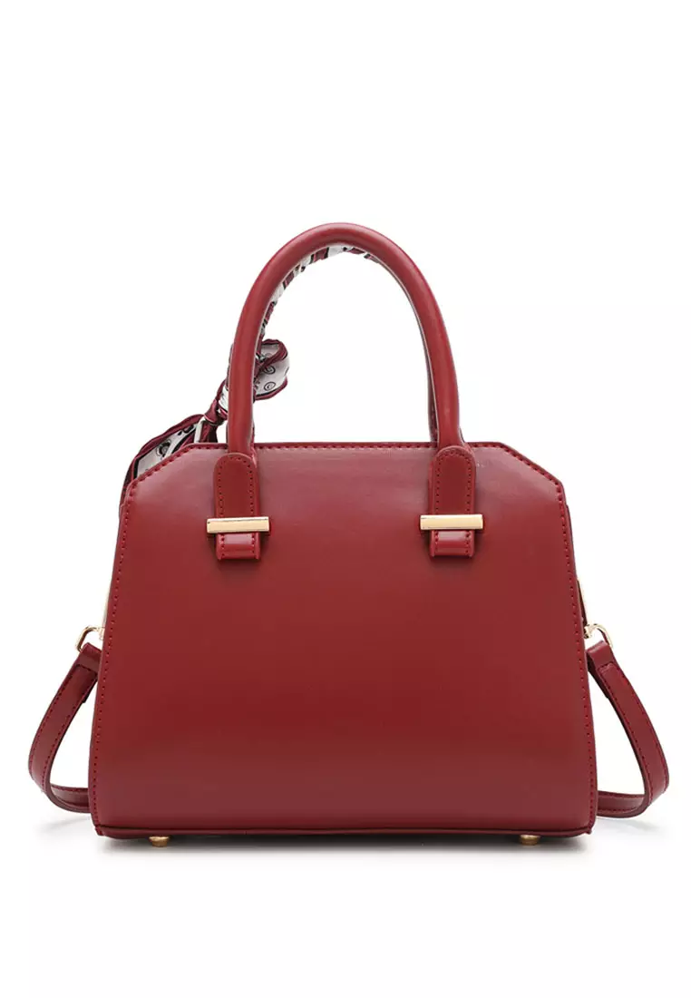Women's Top Handle Bag / Sling Bag / Crossbody Bag (手拿袋 / 斜孭袋) - 紅色