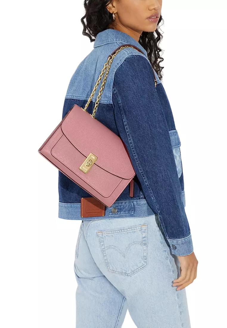Lane Shoulder Bag - TRUE Pink