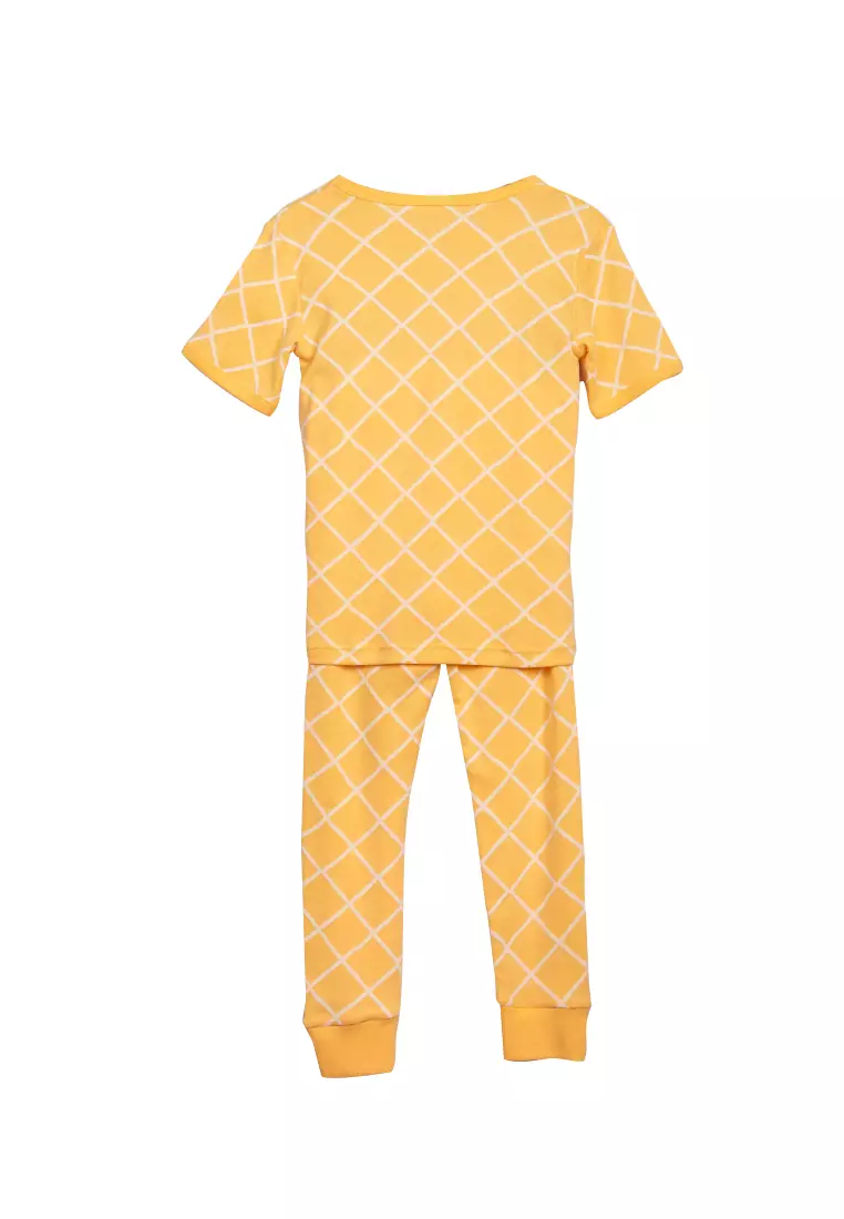 Move Pineapple Pajama Set