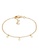 Elli Jewelry gold Bracelet Plated Coin Boho Blogger Adjustable 375 Yellow Gold AE1CEAC5989EC3GS_1