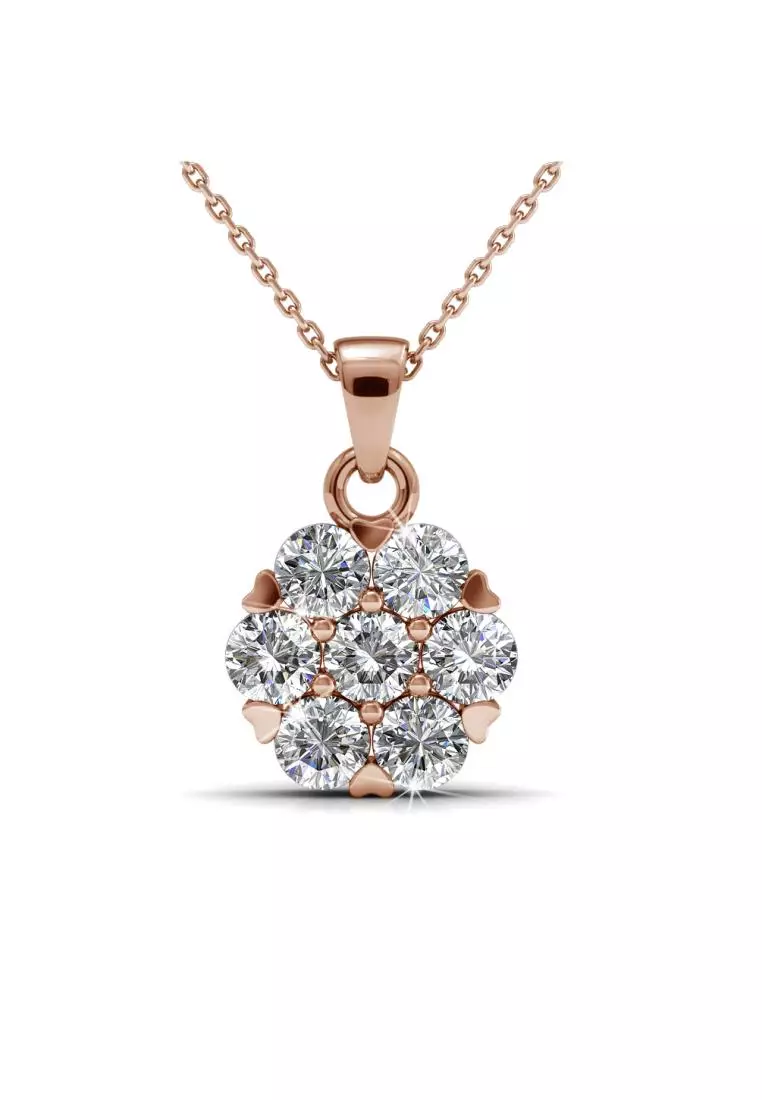 Brilliance Pendant RG - Kalung Crystal Swarovski by Her Jewellery