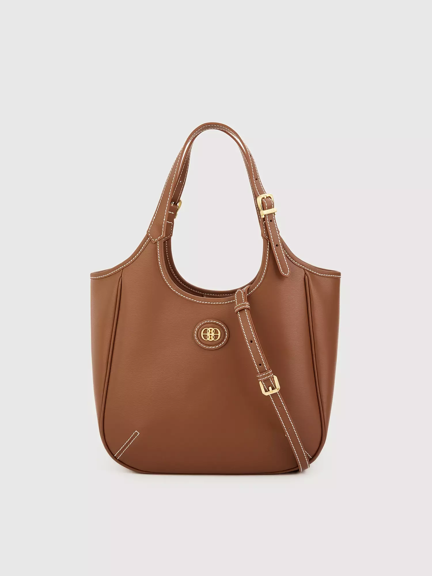Jual BONIA Licia Small Hobo Bag Brown Original 2025 ZALORA
