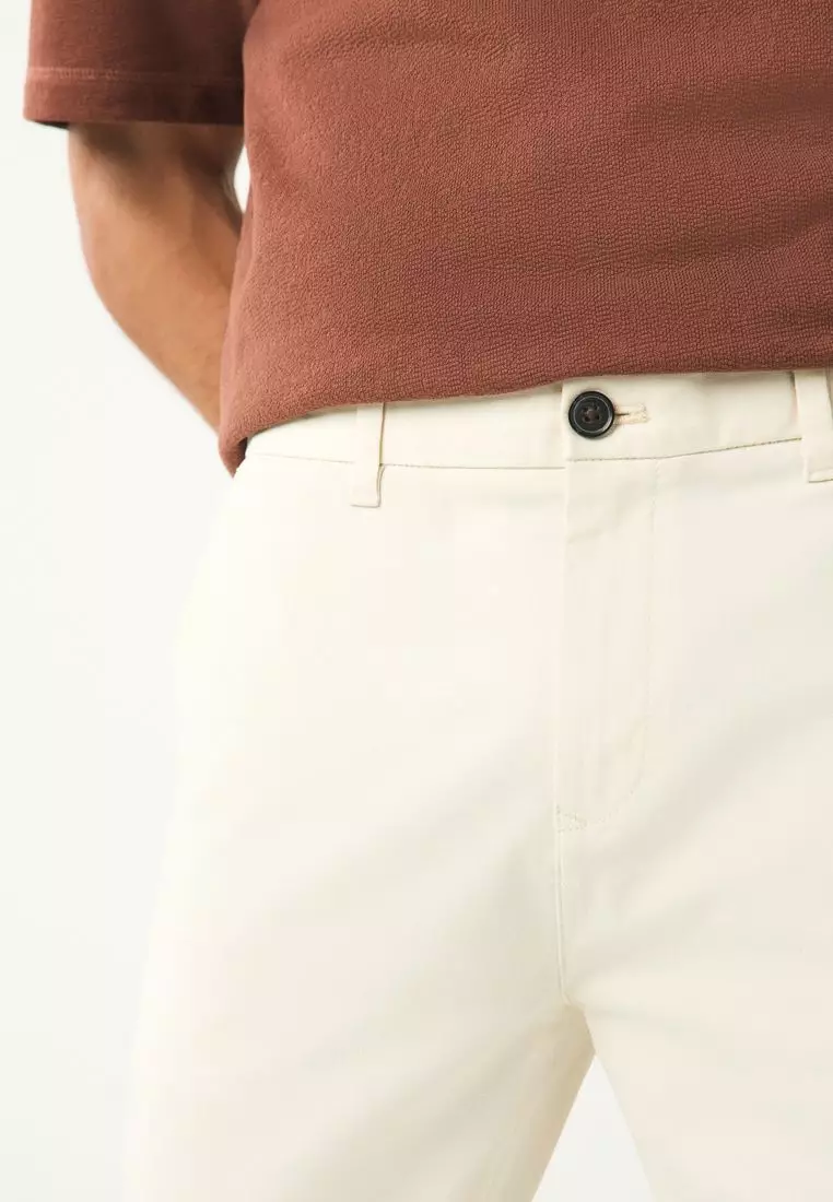 Skinny Fit Stretch Chino Trousers