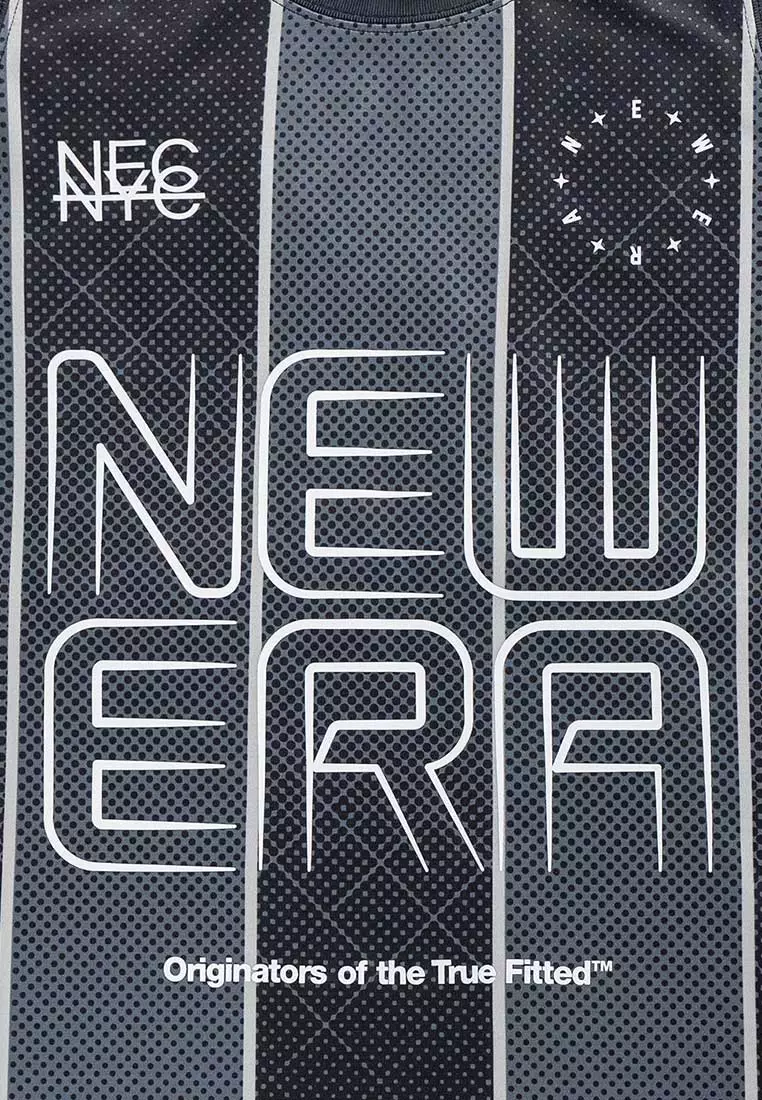 NE Wordmark City Sport Black Basketball Jersey