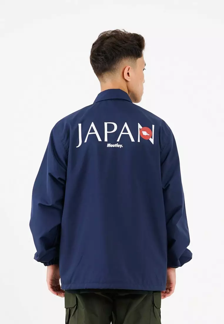 Moutley Men's Coach Jacket Regular Fit Japan 201224