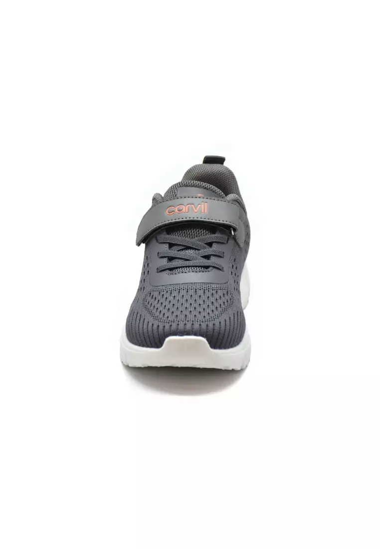 Carvil Sepatu Anak Mizura-03 SC Dark Grey/White