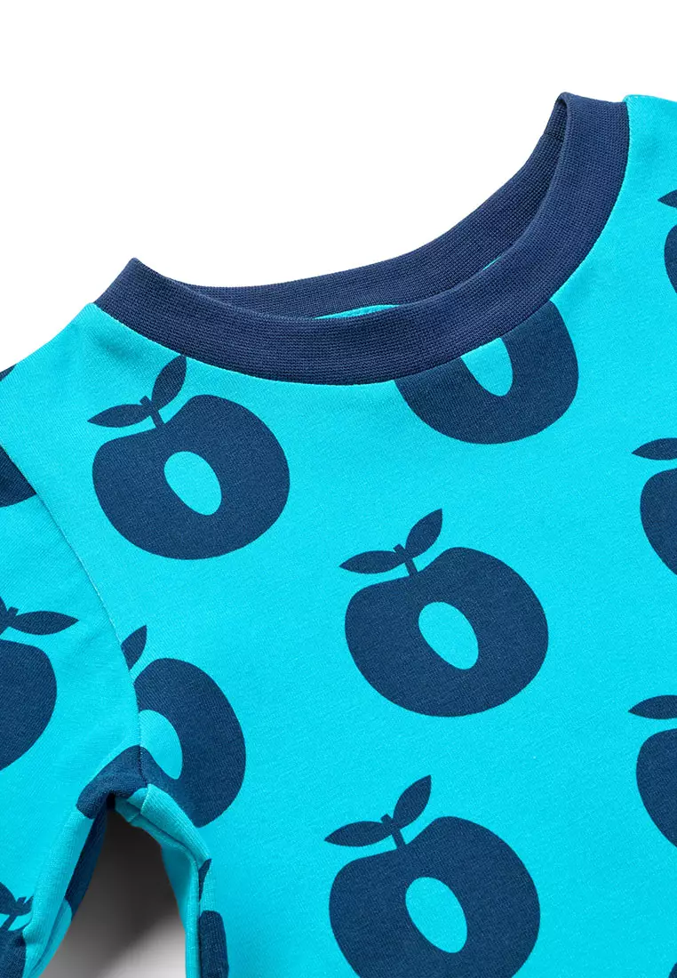 Elstar long-sleeved top with apples