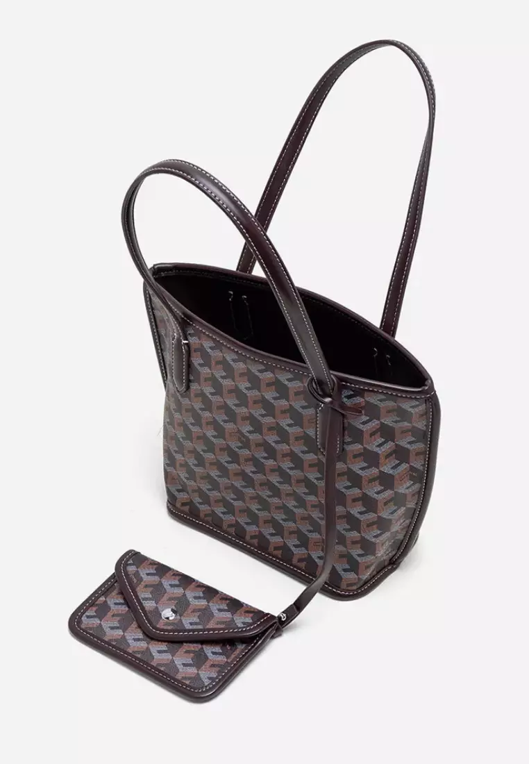 Russo Mini Tote Bag Chestnut Brown