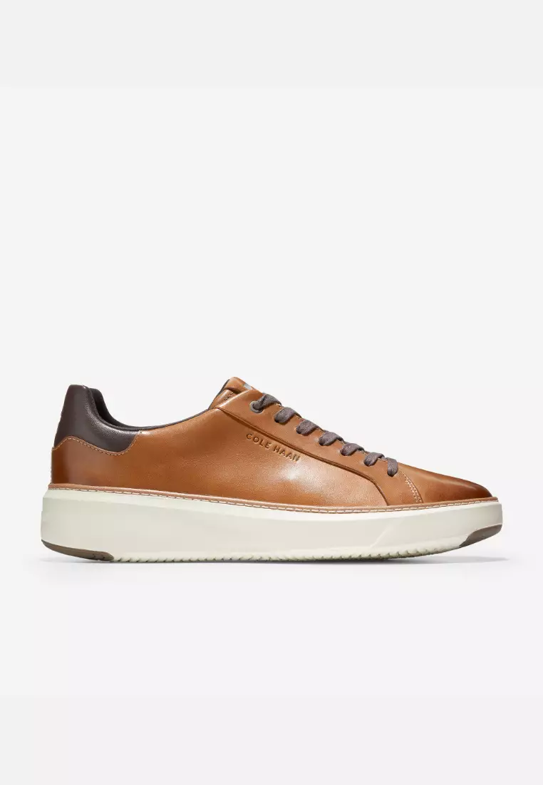 Cole Haan Man Grandpro Topspin Sneaker Sepatu Pria Coklat