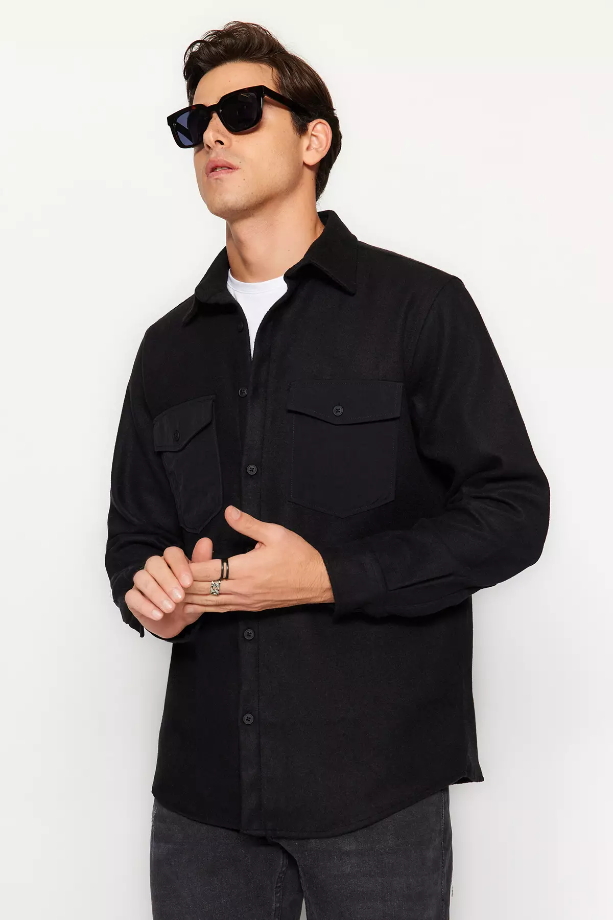 Plain Overshirt