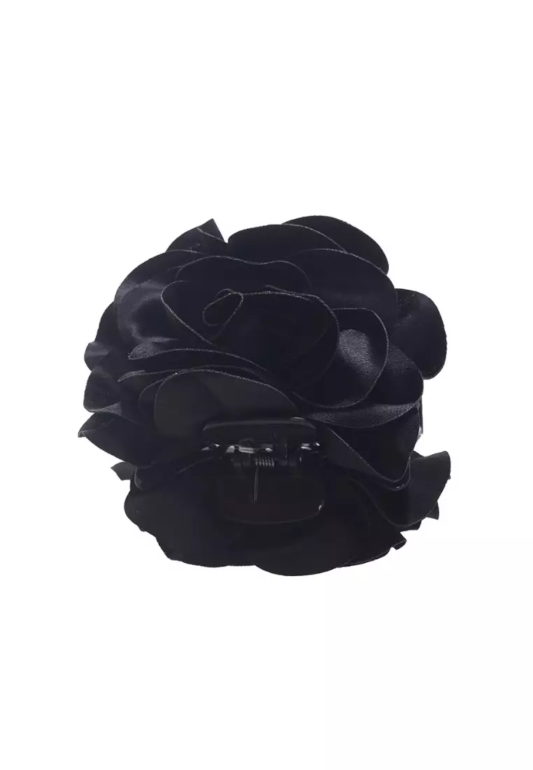 Hair Clip Shifon Type D Black