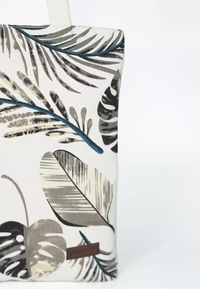 Tote Bag Wanita Tas Wanita Bahan Kanvas Penutup Resleting