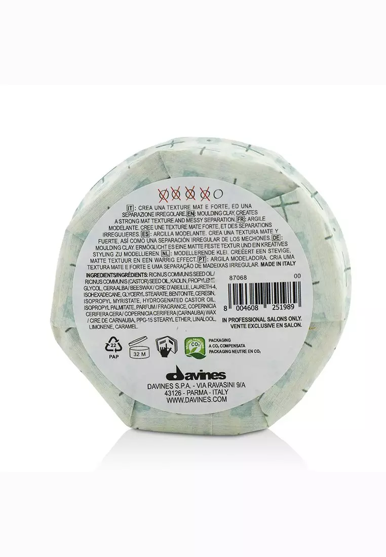 Davines - More Inside This Is A Strong Moulding Clay (For A Firm, Mat Finish) 75ml/2.75oz