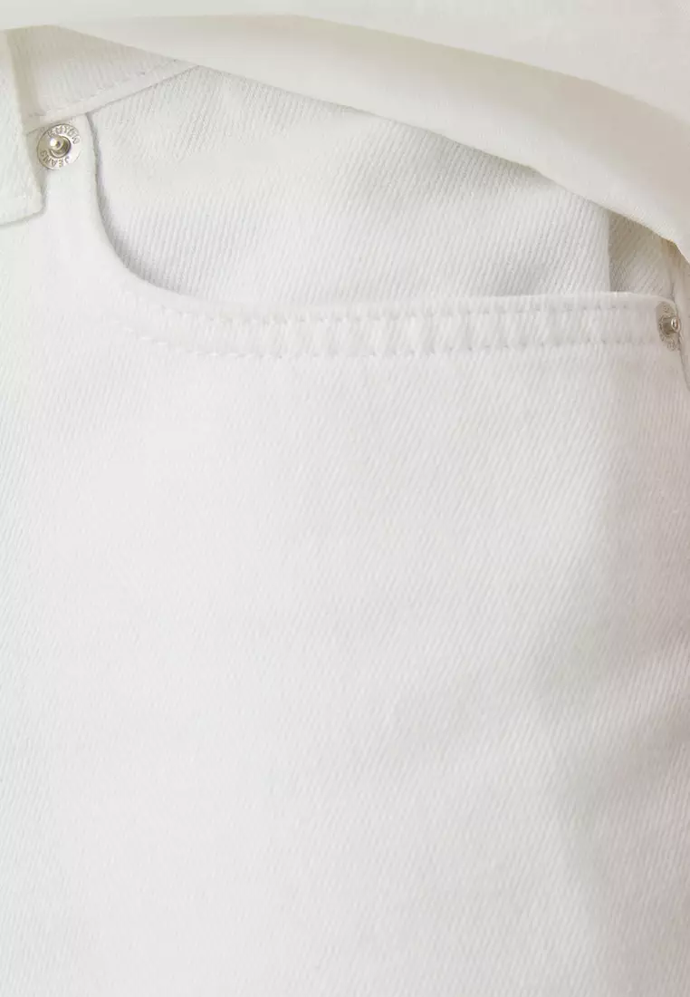 Koton Mädchen Shorts 6/7 Years - Jeansoptik Mit Ripped Detail