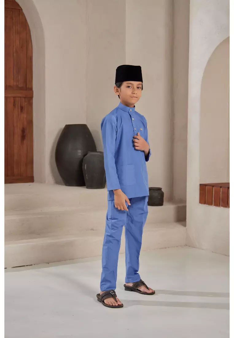 Baju Melayu Moden Cekak Musang for Kids