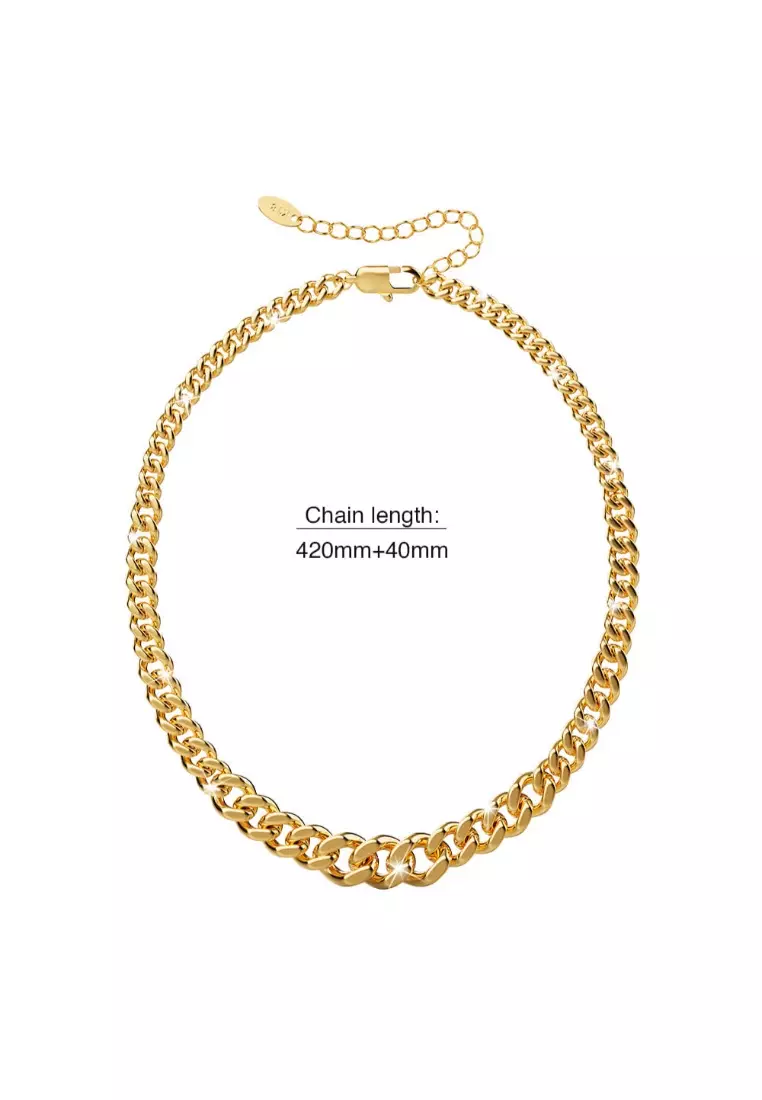 Odell Gold Cuban Chain Necklace
