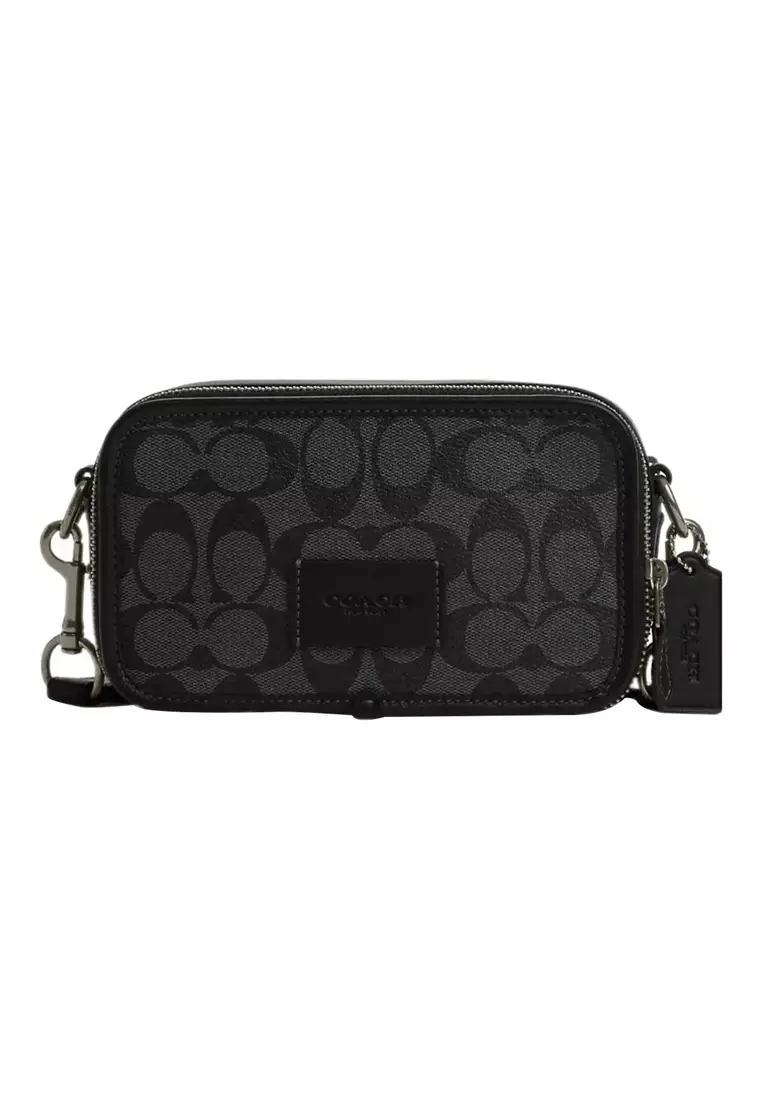 Coach small black crossbody bag clearance