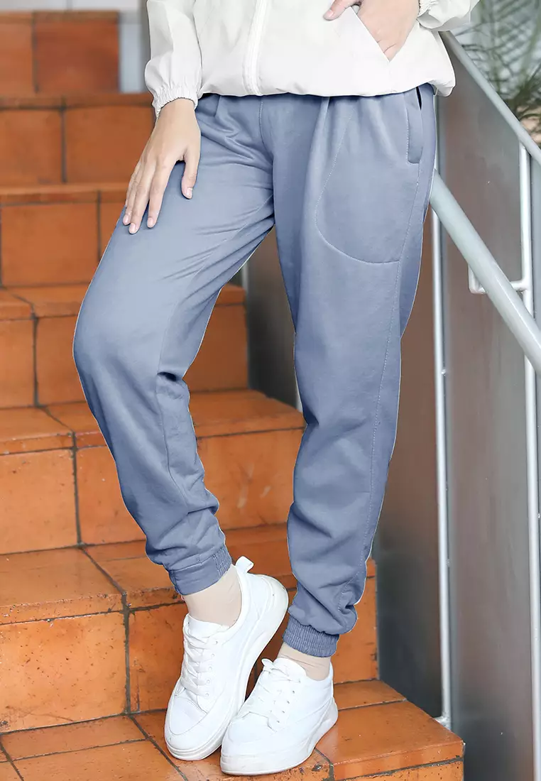 Zelena - Jazzy Jogger Pants | Celana Olahraga | Basic Sport Pants - Denim