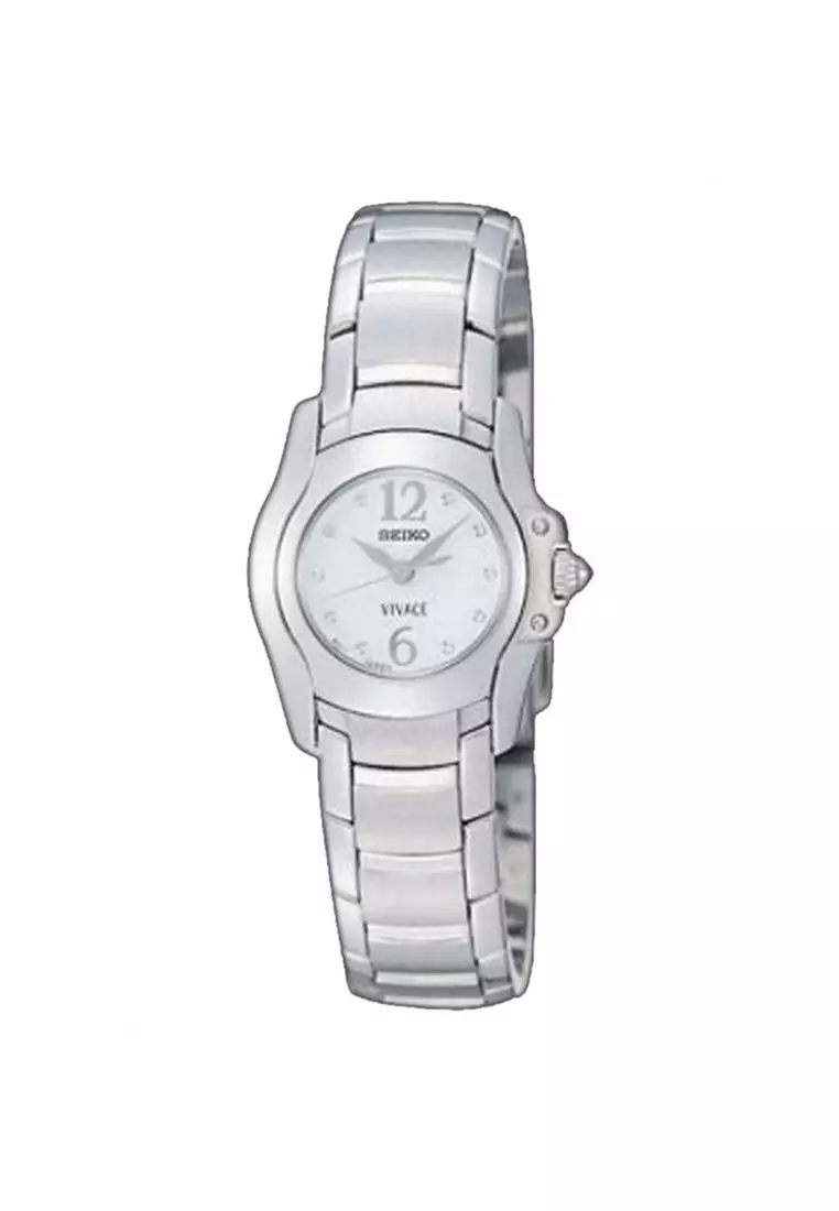 Jam Tangan Wanita Seiko Original Garansi Resmi Strap Stainless Steel Silver SXGM33 SXGM33P1 Silver