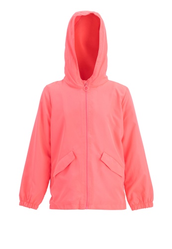 DeFacto pink Hooded Raincoat 04A2DKAE043C63GS_1