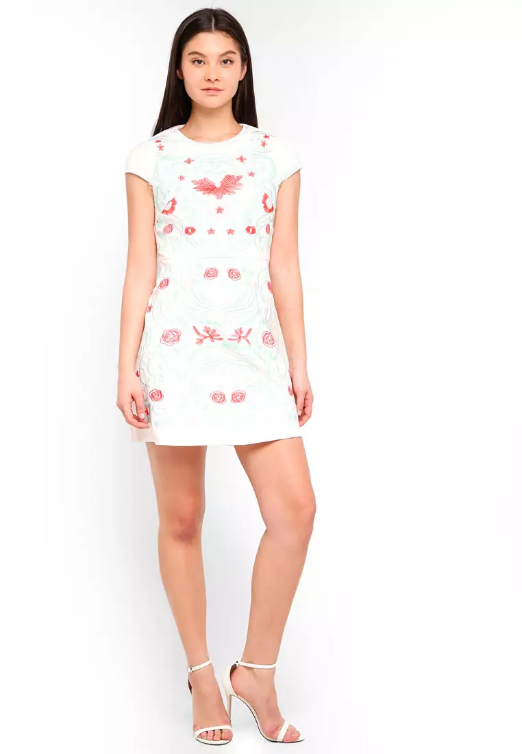 Foxiedox top embroidered dress