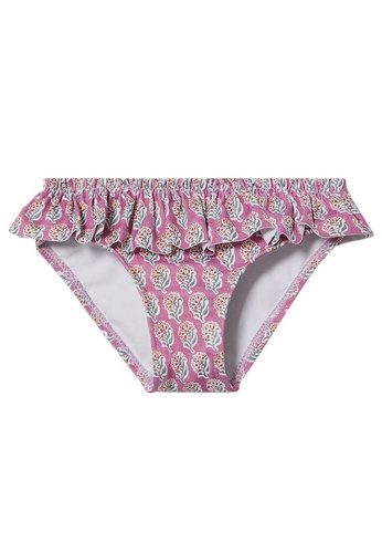 MANGO BABY pink Printed Bikini Bottom D3498KA27819B9GS_1