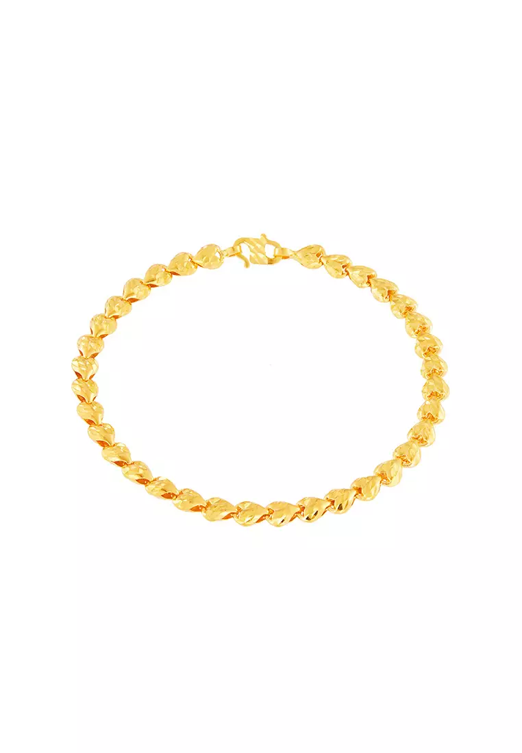Buy HABIB HABIB 916/22K Yellow Gold Bracelet EGB010923(S) Online ZALORA Malaysia