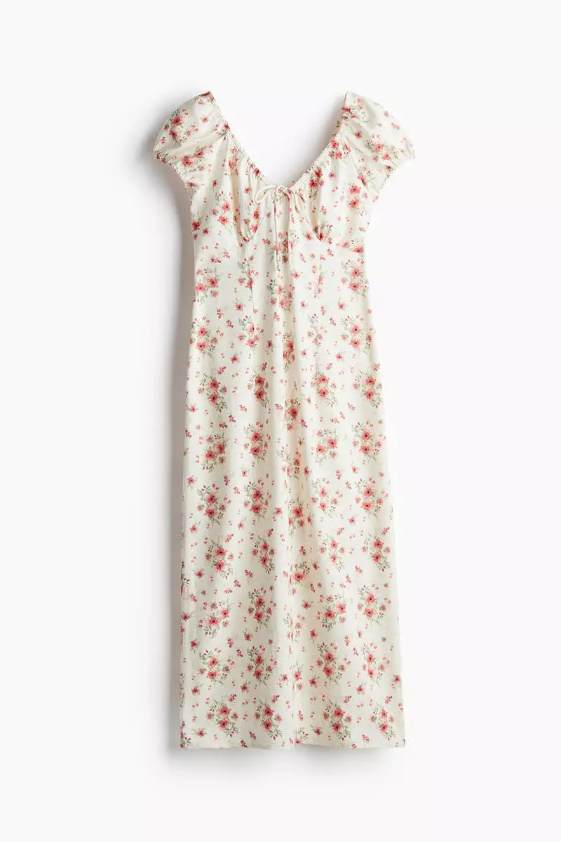 Tie-detail maxi dress