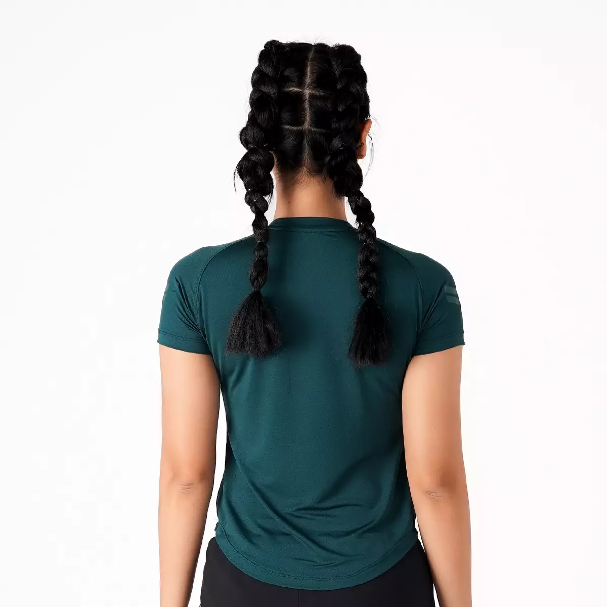 Tiento Jersey Running Women Kaos Olahraga Wanita Baju Lari Quick Dry South Emerald