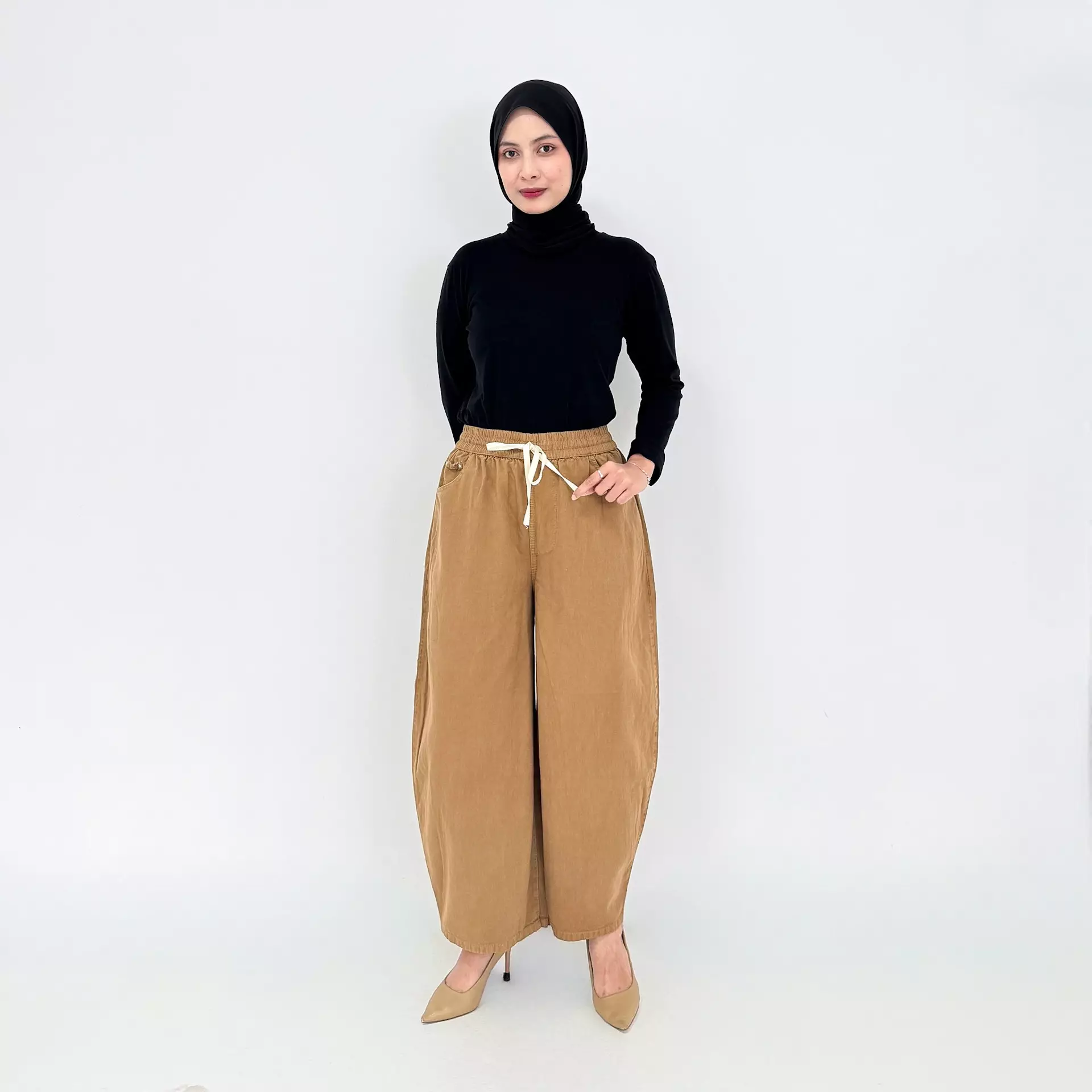 Celana Panjang Muslim Wanita - Zamora Barrel Pants 